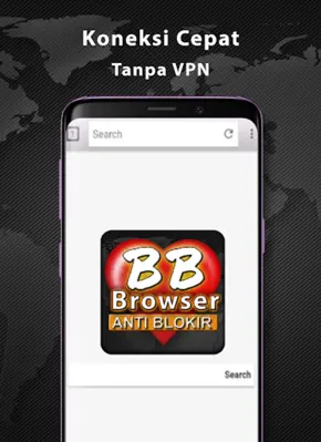 BF-Brokep VPN Browser Anti Blokir android App screenshot 0