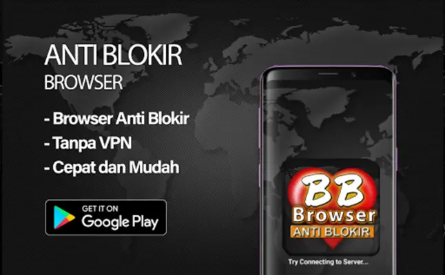 BF-Brokep VPN Browser Anti Blokir android App screenshot 2